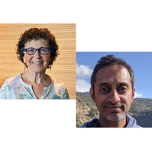 Sooz Appel and Arv Moorthy, Local Dharma Leaders, Seattle Insight Meditation Society