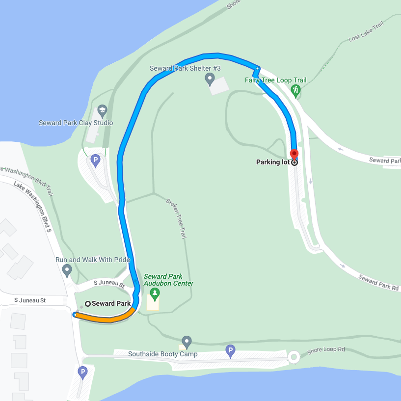 Seward Park Walking Meditation Route - Climate Action Group